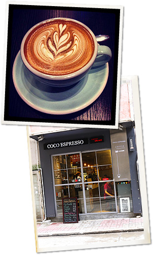 香港一のラテが味わえるコーヒーショップ　coco espresso