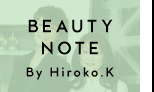 beauty note by hiroko.k
