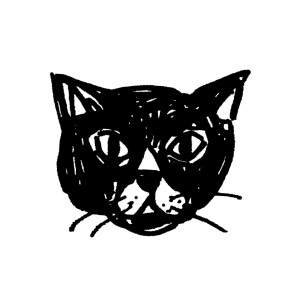 黒白ネコ