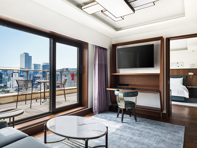 Le Meridien Seoul Balcony Suite