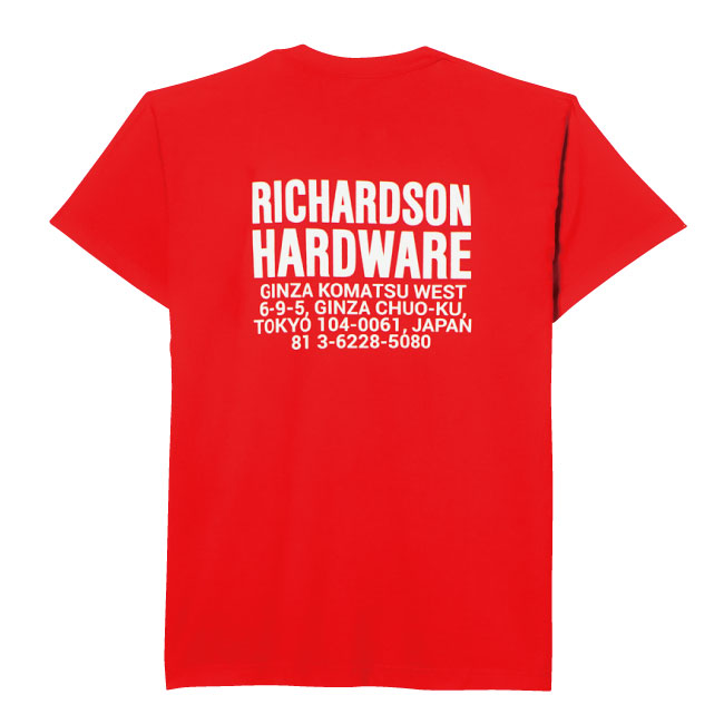 ドーバー ストリート マーケット ギンザと『リチャードソン』のコラボTが登場。Tシャツ ¥6,000／Richardson（ドーバー