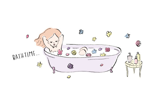 姫オーラをアップする お風呂でできる子宮風水 Numero Tokyo
