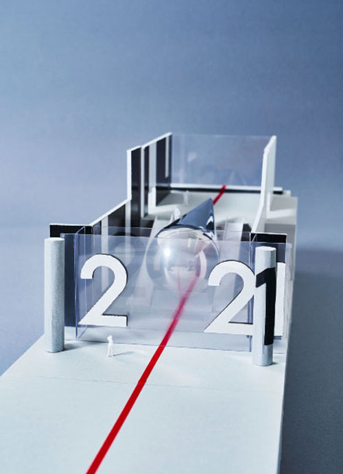 アーティスト・藤元明と建築家・永山祐子によるインスタレーション『2021#Tokyo Scope』の展示模型