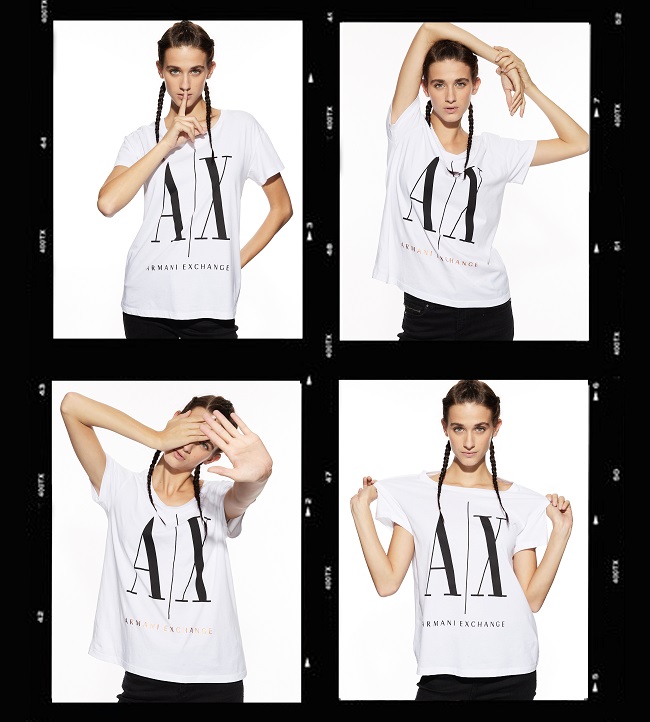 A|X Armani Exchange」90年代の大人気ロゴTシャツが復刻！ | Numero TOKYO