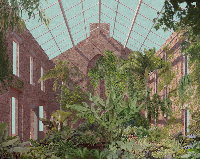 Granby Winter Garden Collage Image: Assemble
