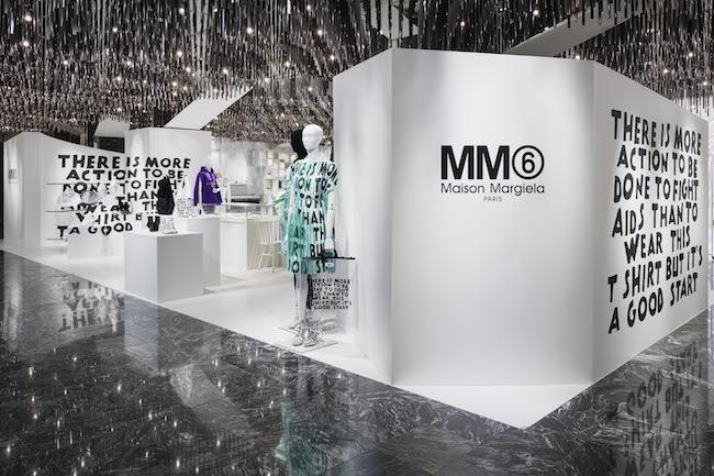 「MM6 Maison Margiela」AIDS Tシャツを再解釈したアイテムが揃うイベント