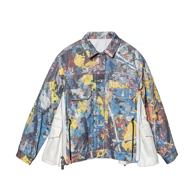 Sacai」ジャクソン・ポロック スタジオとのコラボアイテム発売 