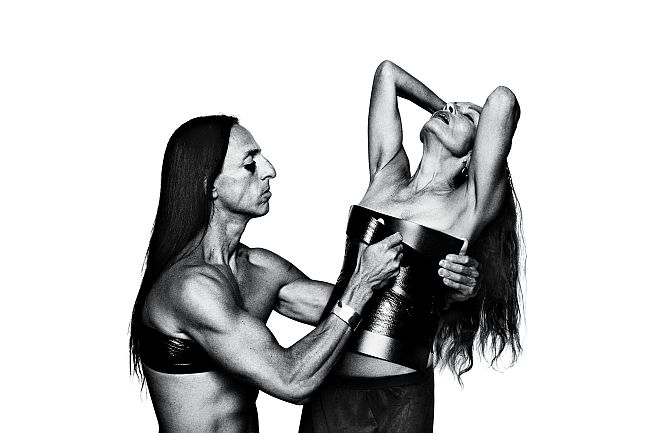 RICK OWENS AND MICHELE LAMY, 2013 © Rick Owens Photographed by Danielle Levitt by Rick Owens, Rizzoli New York, 2019