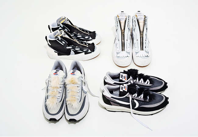 Nike × sacai」スニーカーを変身させる限定アクセサリー！ | Numero TOKYO