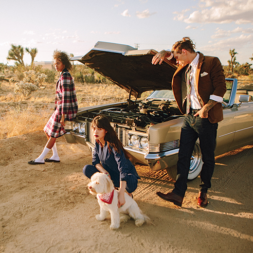 夢のカリフォルニア。「Brooks Brothers Red Fleece」を纏ったロード