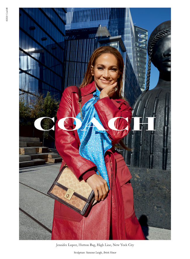 Coach」の“新しい顔”ジェニファー・ロペスの広告キャンペーンが公開