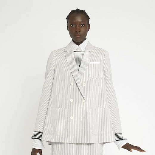 Thom Browne」軽やかなシアサッカーが主役の2020年春夏コレクション