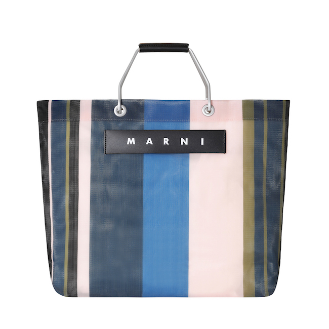 Marni」人気のストライプバッグとフロシキスカーフをオンラインで販売 