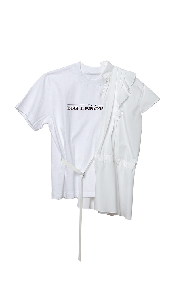sacai x The Big Lebowski」ハイブリッドな新作Tシャツ | Numero TOKYO