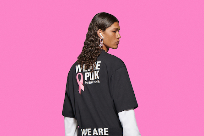 Balenciaga」乳がん予防研究を支援する“We Are Pink”カプセル 