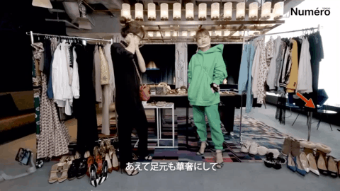 Numéro TOKYOのYouTubeチャンネル、杏子ときっしーの「今日、何着るの？」Vol.1より