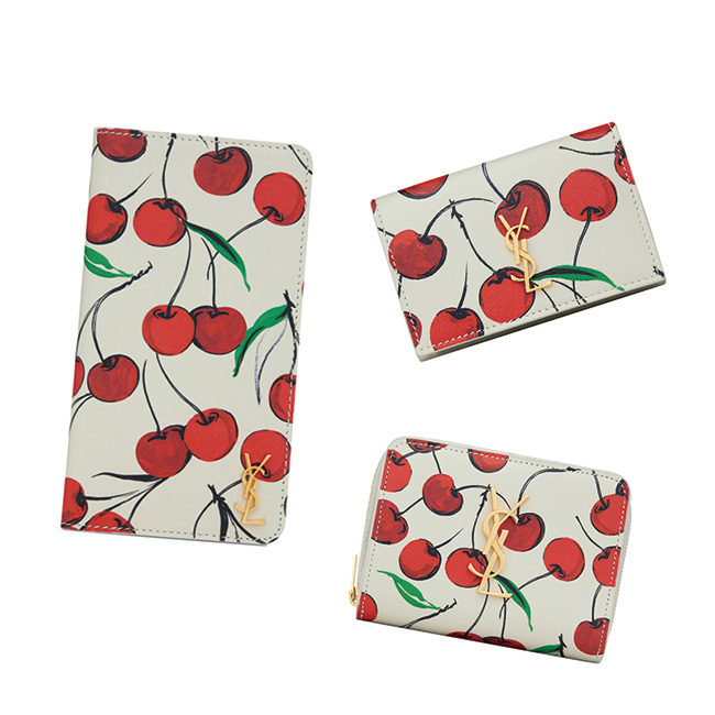 Saint Laurent」チェリー柄の日本限定ホリデーコレクション