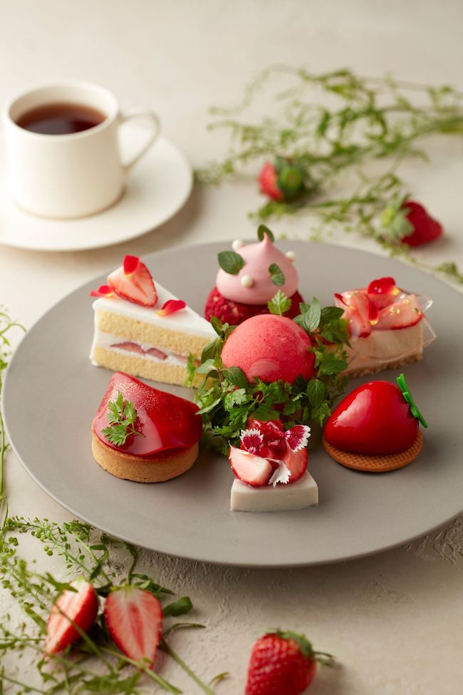 Strawberry Fields Cake Set ￥3,000（税・サービス料10％別）