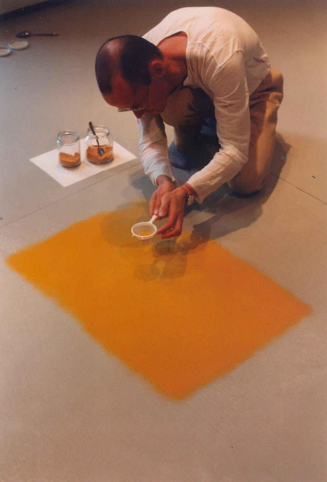 ヴォルフガング・ライプ「タンポポの花粉」 1990年