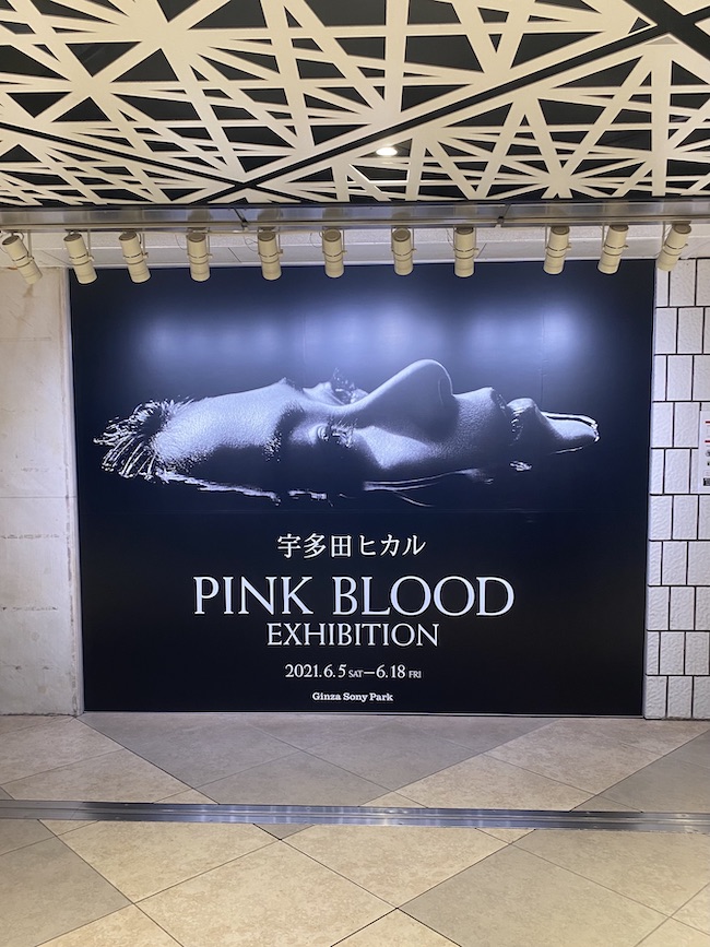 Ginza Sony Parkで宇多田ヒカル Pink Blood の世界に迷い込んで Numero Tokyo