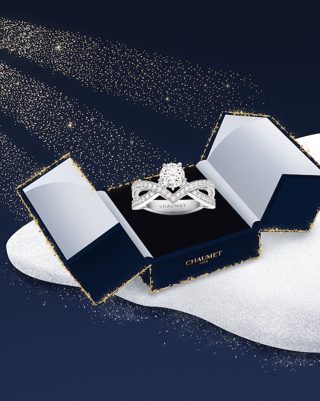 「ジョゼフィーヌ」コレクション アムール デグレット リング（PT×ダイヤモンド）￥2,398,000〜
