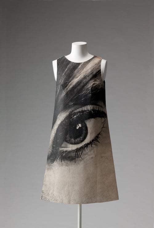 ハリー・ゴードン『ポスター・ドレス』（1968年頃） 京都服飾文化研究財団蔵、畠山崇撮影