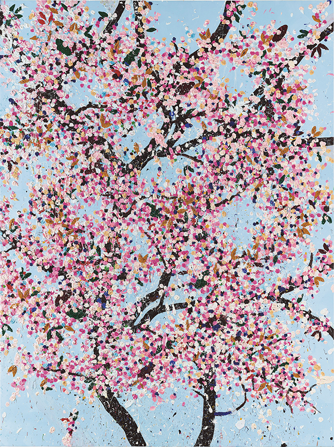 ダミアン・ハースト： 満開の桜、生と死のヴィジョン | Numero TOKYO