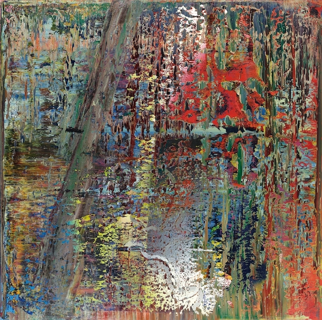 ゲルハルト・リヒター『抽象絵画（649-2）』（1987年） © Gerhard Richter 2021 (20102021)