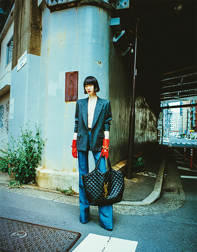 奔放に纏う、サンローラン(Saint Laurent )のアーティスティックな