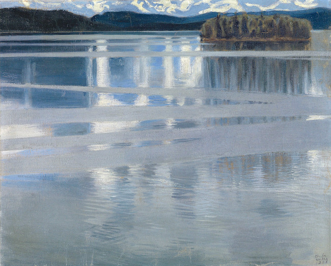 アクセリ・ガッレン＝カッレラ『ケイテレ湖』（1906年）国立西洋美術館蔵