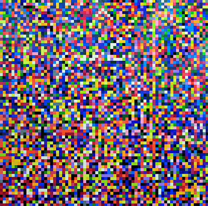 『4900の色彩（901）』2007年　ゲルハルト・リヒター財団蔵　© Gerhard Richter 2022 (07062022)