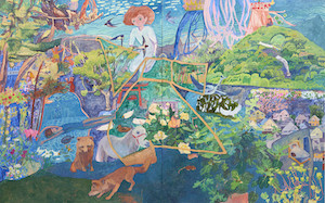 工藤麻紀子　オリジナル　一点物　作品 画家・工藤麻紀子が国内美術館で初の個展開催＠平塚市美術館 | Numero