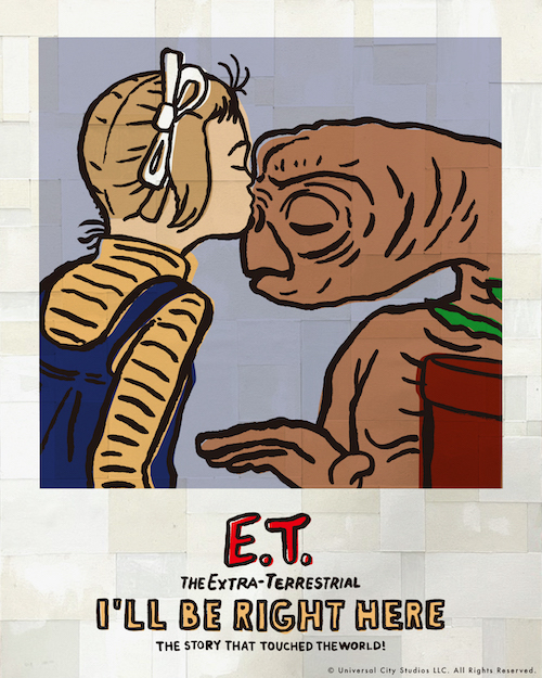 映画『E.T.』40周年を祝したナイジェルグラフの新作展！ | Numero TOKYO