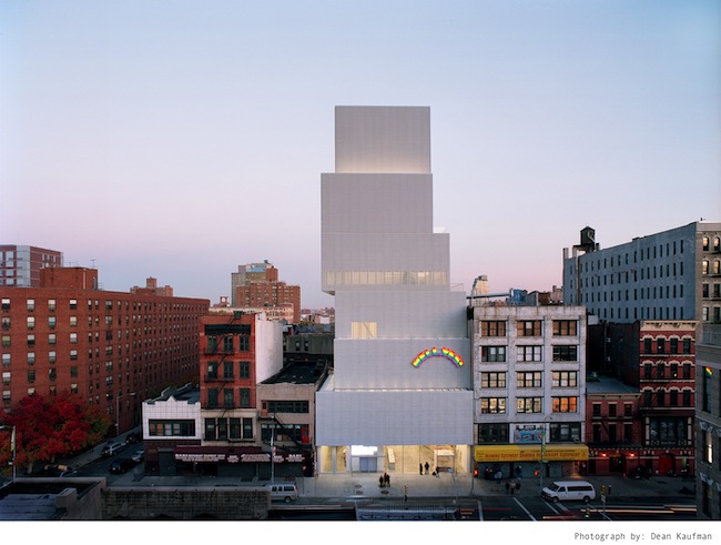 『ニューミュージアム』（2007年）　設計: SANAA　©️ Dean Kaufman
