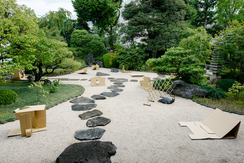 「東京ビエンナーレ2023 はじまり展」寛永寺での展示風景より。photo by 池ノ谷侑花