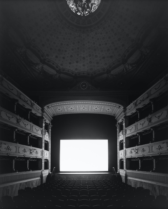 杉本博司　『Teatro dei Rozzi, Siena』