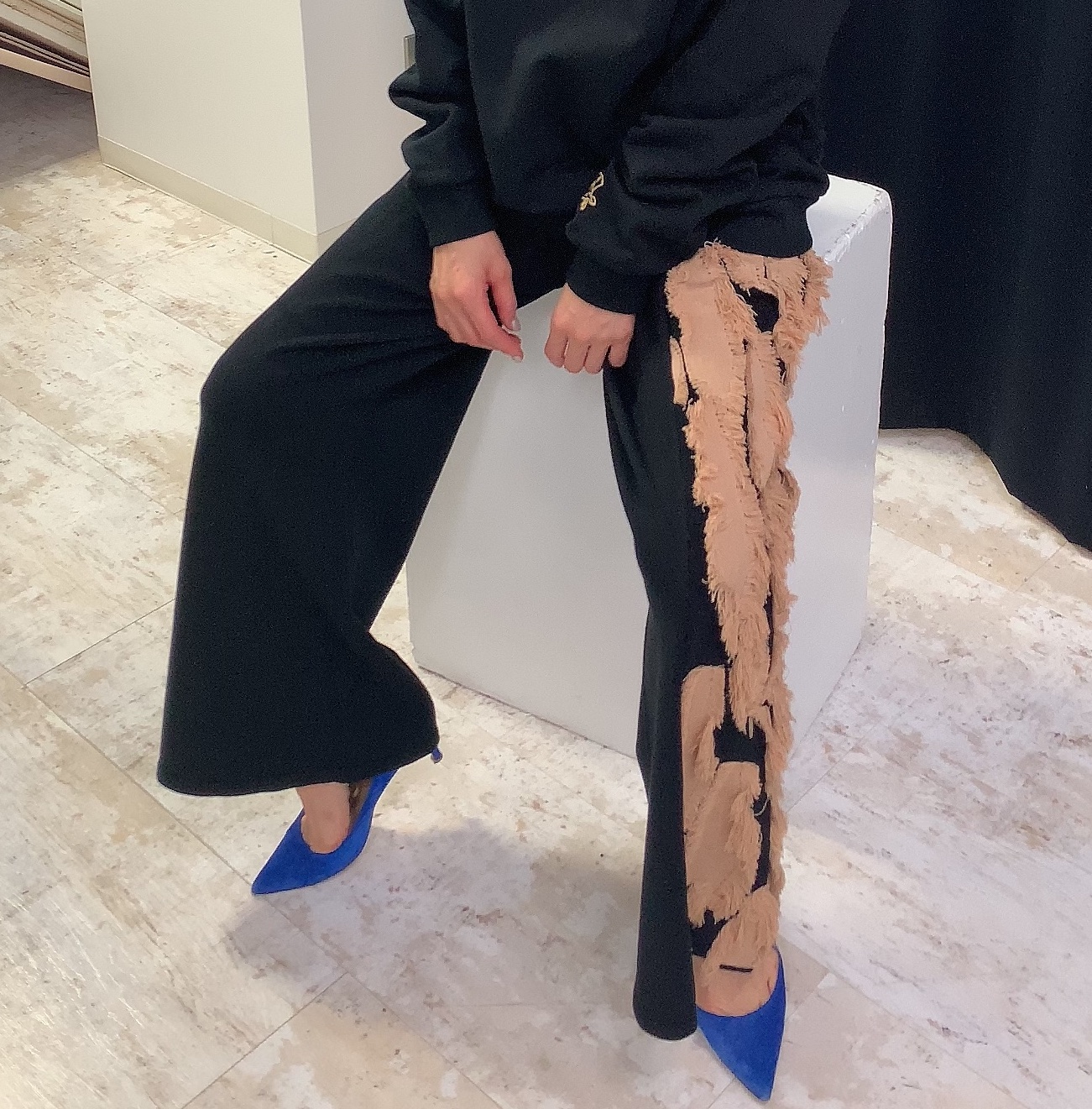 美そして楽。Lautashiのニットパンツ【#エディターたちのカートの中身