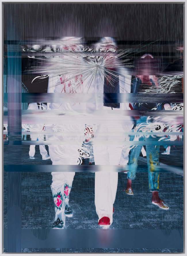 Asami Kiyokawa, We wander around, 2022, Mixed media, 180.7 x 131.7 cm, Photo: KEI OKANO
