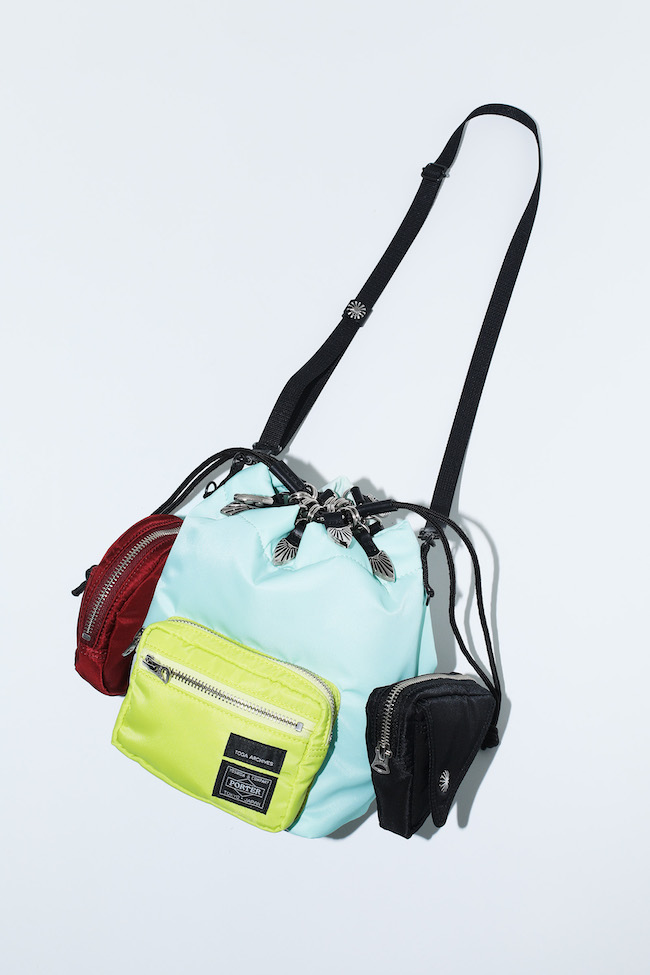 ライトブルーはTOGA 直営店限定　String bag TOGA × PORTER ￥61,600