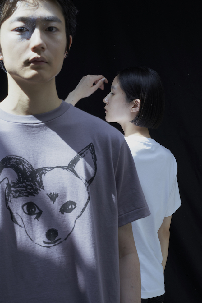 Tシャツ 各￥19,800／Takashi Homma×Lifill×Numéro TOKYO