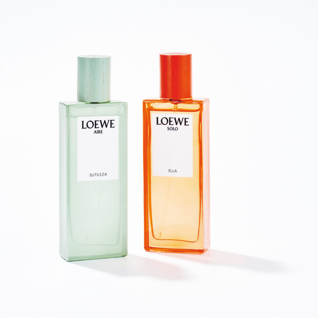 ボタニカルレインボー 限定セット（ロエベ ソロ エジャ オードゥ パルファム 50ml、ロエベ アイレ スティレサ 50ml）￥25,850（限定発売）／Loewe Perfumes（ロエベパルファム）