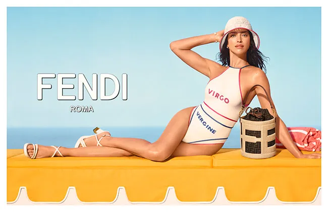 SALE!Fendi 星柄水着 サイドジッパー付き　新品未使用 Fendi」12星座をモチーフにしたサマーカプセルコレクションが誕生