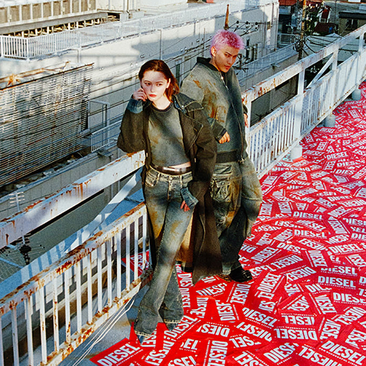 DIESELから限定カプセルコレクションが登場。伊勢丹新宿にて