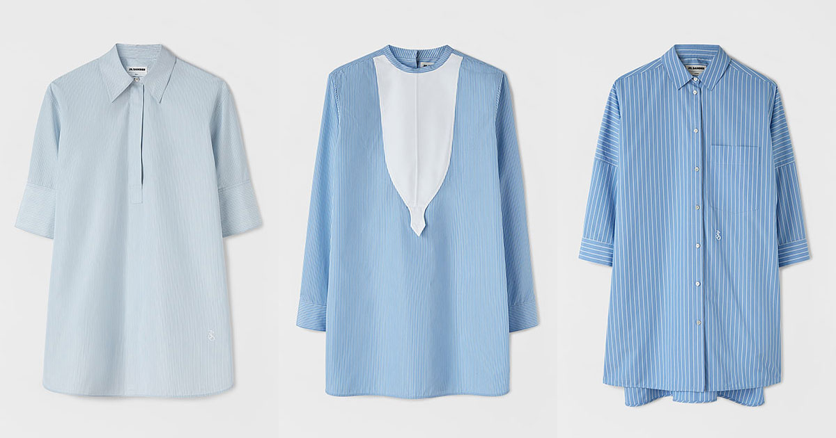 曜日ごとに異なるシャツを提案する「Jil Sander」の“7 デイズ シャツ 