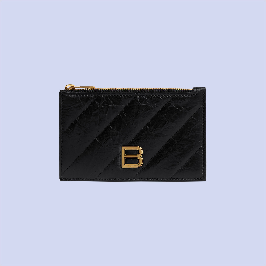 CRUSH ロングコイン&カードホルダー ￥56,100（H8×W13.5×D1cm）／Balenciaga（バレンシアガ クライアントサービス　0120-992-136）