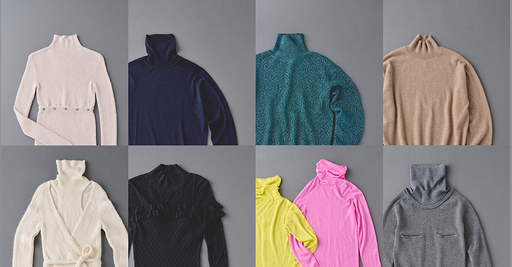 首元にぬくもりとニュアンスを。一枚でもレイヤードでも楽しめる冬の