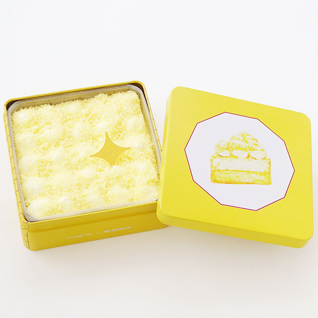SWEETS CAN Cheese cake-スイーツ缶 チーズケーキ-（縦11cm×横11cm×高さ4.5cm） ¥3,000 ※送料別