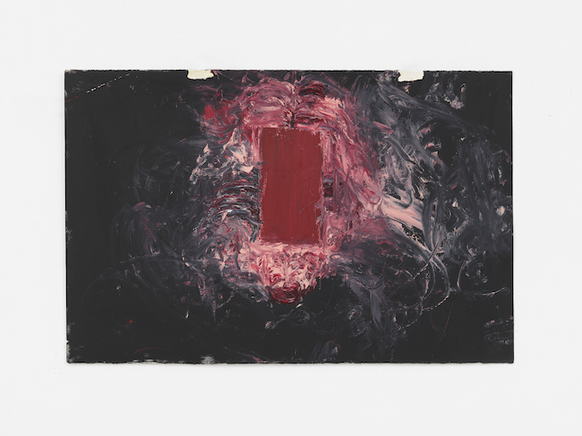Anish Kapoor, Untitled, 2022, Oil on paper, 66 x 101 cm ©Anish Kapoor. All rights reserved JASPAR, 2023