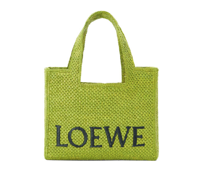 バッグ（H19.5×W24×D11cm）￥162,800／Loewe（ロエベ ジャパン クライアントサービス 03-6215-6116）
