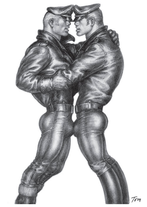 TOM OF FINLAND『Leather Duo』（1963/2011年）　©1963 Tom of Finland Foundation